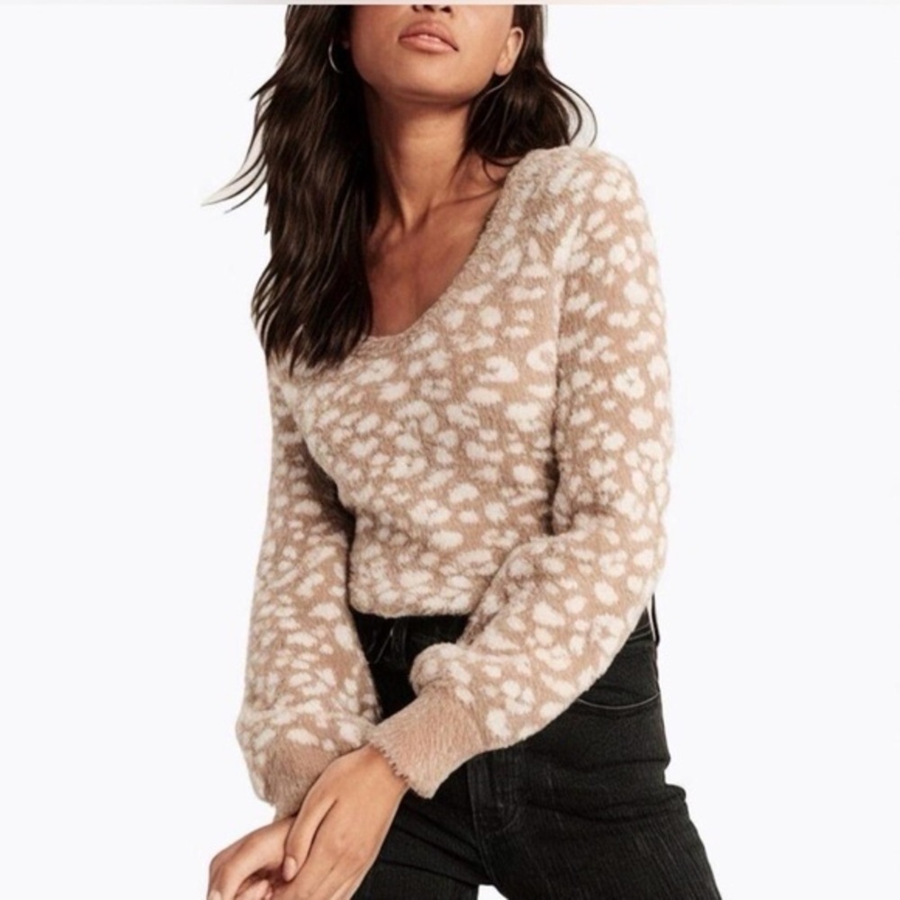 Abercrombie & Fitch Soft AF Scoop Neck Sweater XL